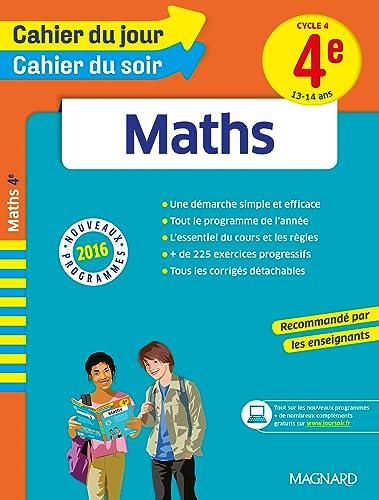 Maths 4e / nouveaux programmes 2016