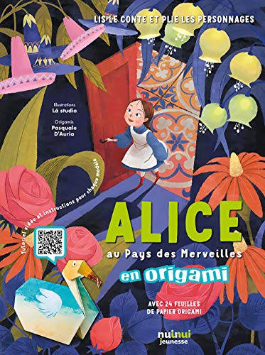 Alice au pays des merveilles en origami
