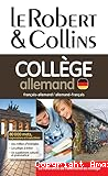 Le Robert & Collins Collège allemand-français, français allemand