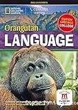 Orangutan language