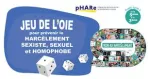 Mallette Jeu de l'Oie "Non Au Harcèlement sexiste, sexuel et homophobe"