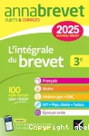 L'intégrale du brevet 3e 2025