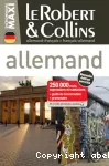 Le Robert & Collins Maxi allemand-français, français allemand