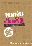 Pensées de Manon D. sur moi-même